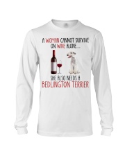 She Also Needs - Bedlington Terrier Long Sleeve Tee tile