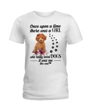 Really Loved - RED Toy Poodle Ladies T-Shirt tile