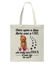 Really Loved - RED Labradoodle Tote Bag tile