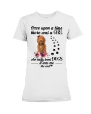 Really Loved - RED Labradoodle Premium Fit Ladies Tee tile