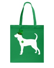 Lucky Shamrock - Redbone Coonhound Tote Bag tile