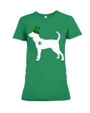 Lucky Shamrock - Redbone Coonhound Premium Fit Ladies Tee tile