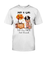 Fall And - Saint Bernard Classic T-Shirt tile