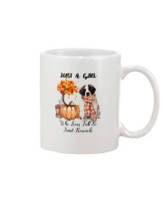 Fall And - Saint Bernard Mug tile