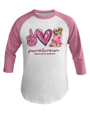 Cure - shih tzu Baseball Tee tile
