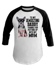 Amazing Daddy - Chihuahua Baseball Tee tile