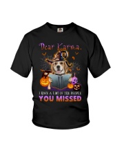 Karma - LEMON Beagle Youth T-Shirt tile