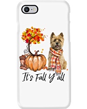 It is Fall - Cairn Terrier Phone Case tile