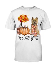 It is Fall - Cairn Terrier Classic T-Shirt tile
