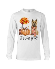 It is Fall - Cairn Terrier Long Sleeve Tee tile