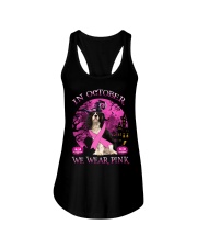 Pink Moon - Cavalier King Charles Spaniel 3 Ladies Flowy Tank tile