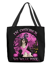 Pink Moon - Cavalier King Charles Spaniel 3 All-Over Tote tile