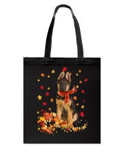 Autumn Leaves Scraf - German Shepherd Tote Bag tile