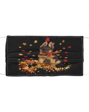 Autumn Leaves Scraf - German Shepherd Mask tile