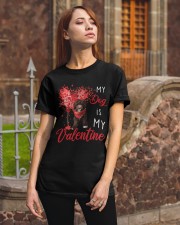 My Valentine - CHOCOLATE Goldendoodle Classic T-Shirt apparel-classic-tshirt-lifestyle-06