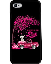 LBN October Pink Truck Bichon Frise 2 Phone Case tile