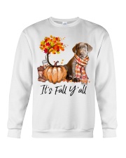 It is Fall - Labrador Retriever Crewneck Sweatshirt tile