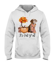 It is Fall - Labrador Retriever Hooded Sweatshirt tile
