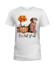 It is Fall - Labrador Retriever Ladies T-Shirt tile