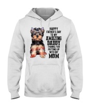 Father Day - Yorkshire Terrier Hooded Sweatshirt tile