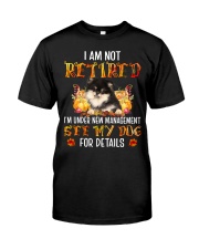 Retired - Pomeranian 1 Classic T-Shirt front