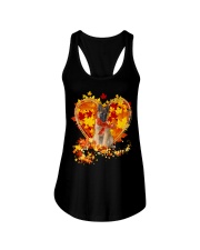 Autumn Leaf - Belgian Tervuren Ladies Flowy Tank tile