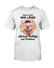 Christmas Girl - American Bulldog 2 Premium Fit Mens Tee tile