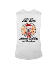 Christmas Girl - American Bulldog 2 Sleeveless Tee tile