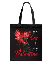 My Valentine - Flat-coated Retriever Tote Bag tile