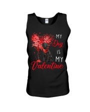 My Valentine - Flat-coated Retriever Unisex Tank tile