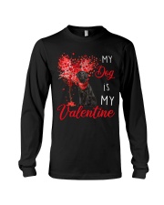 My Valentine - Flat-coated Retriever Long Sleeve Tee tile