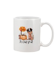 It is Fall - Saint Bernard Mug tile