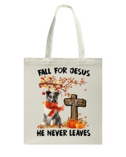 Autumn Cross - Shetland Sheepdog 1 Tote Bag tile