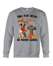 Autumn Cross - Shetland Sheepdog 1 Crewneck Sweatshirt tile