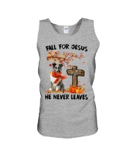 Autumn Cross - Shetland Sheepdog 1 Unisex Tank tile