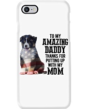 Amazing Daddy - Australian Shepherd Phone Case tile