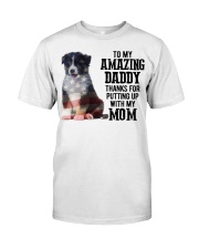Amazing Daddy - Australian Shepherd Classic T-Shirt tile