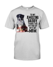Amazing Daddy - Australian Shepherd Premium Fit Mens Tee tile
