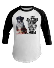 Amazing Daddy - Australian Shepherd Baseball Tee tile