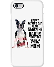 Father Day - Boston Terrier Dog Phone Case tile