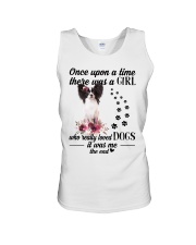 Really Loved - Papillon 3 Unisex Tank tile