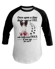 Really Loved - Papillon 3 Baseball Tee tile