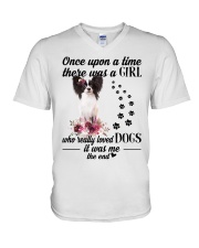 Really Loved - Papillon 3 V-Neck T-Shirt tile