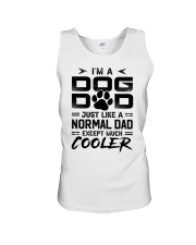 i'm a Dog Dad Excpept Much Cooler Unisex Tank tile
