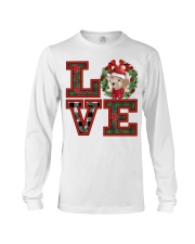 Christmas Love - CREAM Toy Poodle Long Sleeve Tee tile