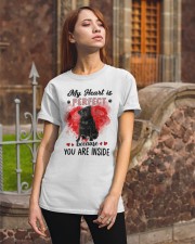 Perfect - BLACK Pug 3 Classic T-Shirt apparel-classic-tshirt-lifestyle-06