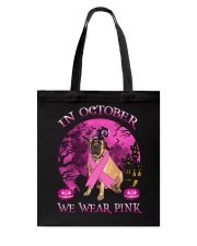 Pink Moon - English Mastiff 1 Tote Bag tile