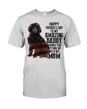 Father Day - Standard Poodle Premium Fit Mens Tee tile