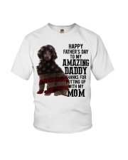 Father Day - Standard Poodle Youth T-Shirt tile