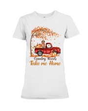 Country Fall - beagle Premium Fit Ladies Tee tile